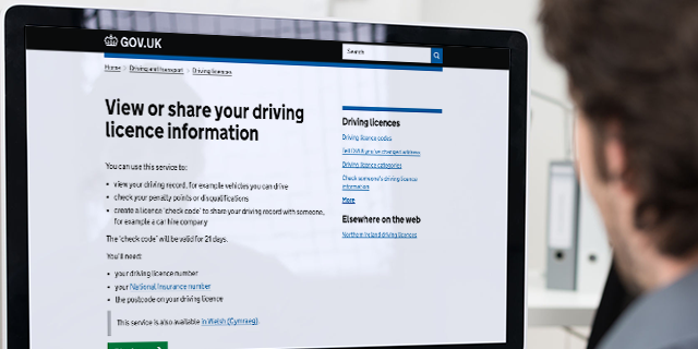 How to check your driving licence