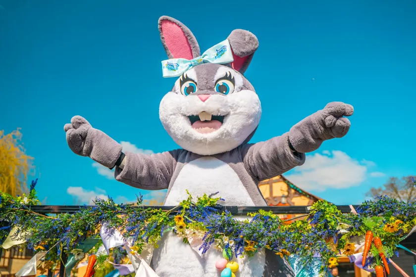 Chessington easter bunny